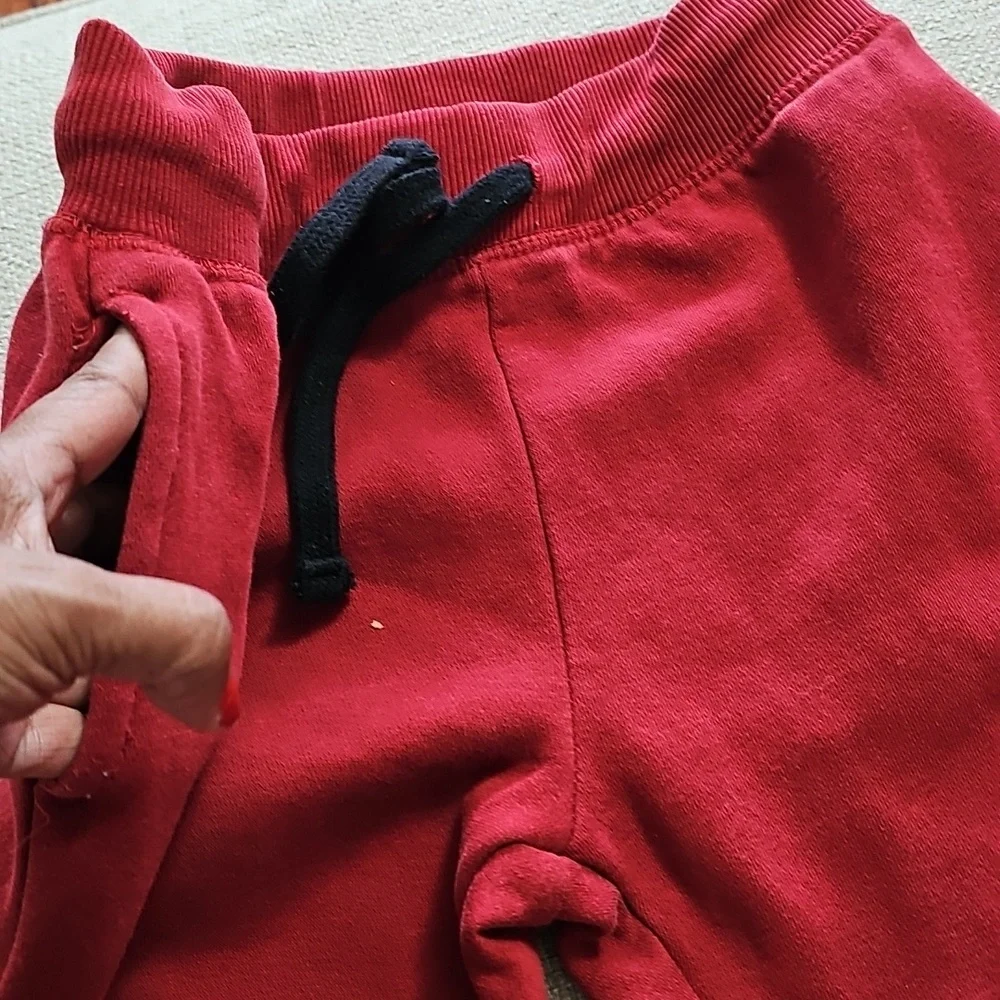 True Religion Red Hoodie with Branded Label Red Juniors Sz Large 14/15